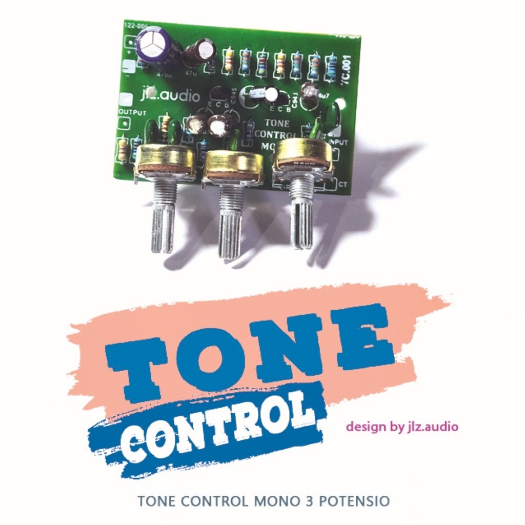 (KB) Tone control โมโน 3 potentiometer