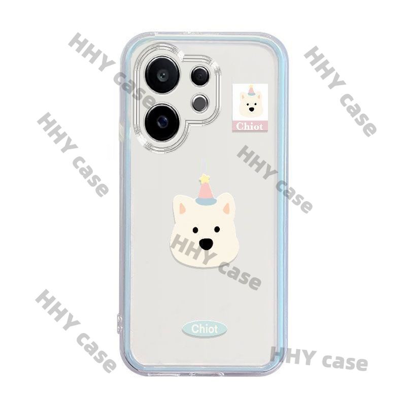 เคส Vivo X200 FE เคส West Highland สุนัขซิลิโคนใหม่ Anti-fall ง่ายป้องกันกรณีบุคลิกภาพ HHY กรณี - รูปที่ 3