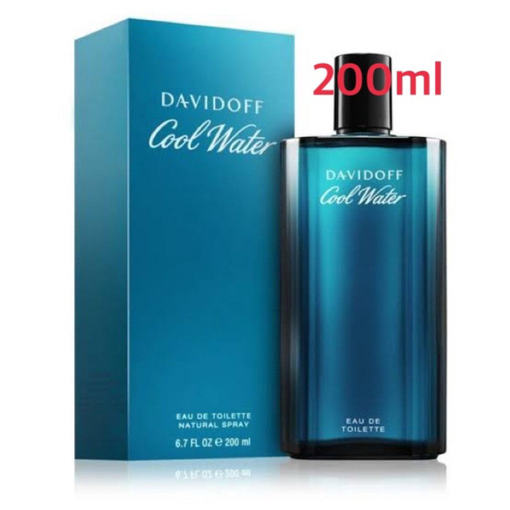 น้ำหอม แท้100% Davidoff cool water men 200ml