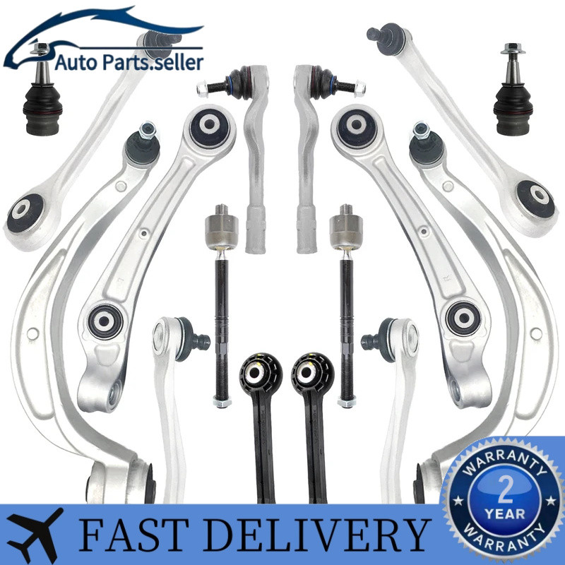 16 ชิ้นด้านหน้า Upper แขนควบคุม Ball Joint ชุดสําหรับ Audi A4 B8 A5 A6 A7 2007 2008 2009 2010 2011 2012 - 2017 RC