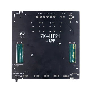 แอมป์จิ๋วbluetooth ZK HT21 2G 3G 2*160W TDA7498E พัดลมระบายความร้อนในตัว ซับวูฟเฟอร์เครื่องขยายเสียง ระบบ 2.1ch AUX USB