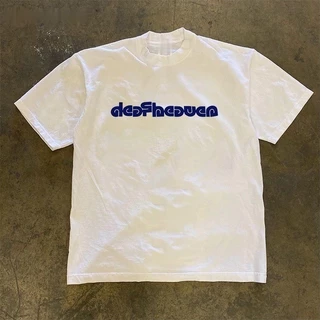 (COD+จัดส่ง 12 ชั่วโมง)BOOM เสื้อยืด Unisex, แมวเก้าที่เรียบง่ายน่ารักพิมพ์เสื้อยืดแขนสั้นหลวม