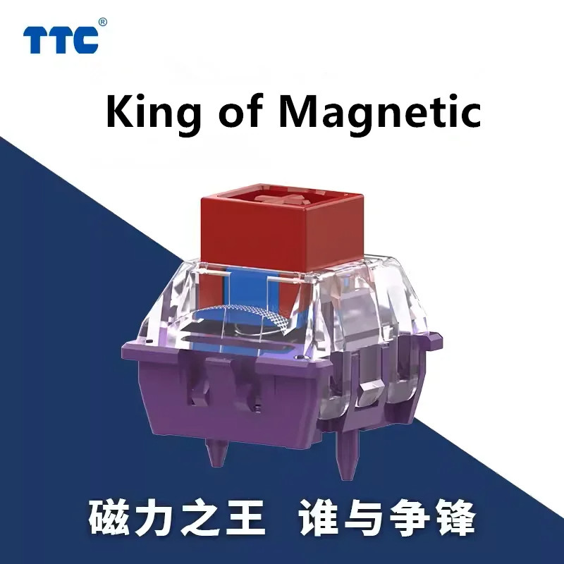 TTC Magneto Magnetic Switch 35g Switch Linear Magnetic Axis Mechanical Keyboard Switch For Atk68 Woo