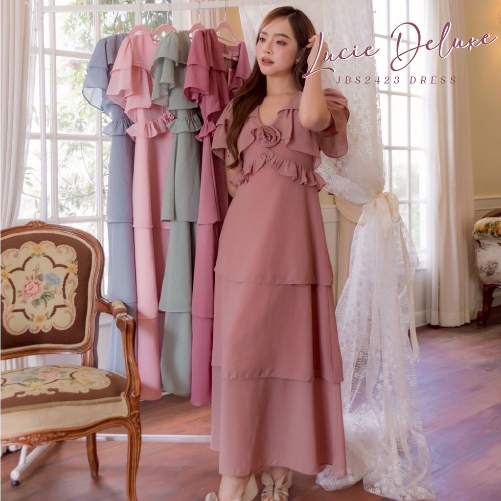 #JBS2423 Lucie Deluxe Dress Joobs studio