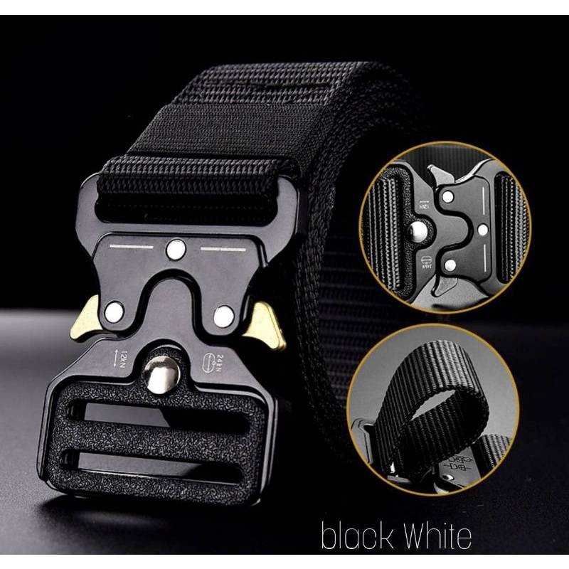 เข็มขัดผู้ชาย150cm 170cmเข็มขัดยุทธวิธี Tactical Belt หัวเหล็ก เข็มขัดแฟชั่น เข็มขัดผ้า ทนทาน เข็มขัดทหาร เข็มขัดเดินป่า
