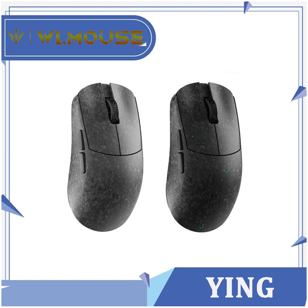 WLMOUSE YING Carbon Brazing PAW3950 Gaming Forged Carbon Mouse