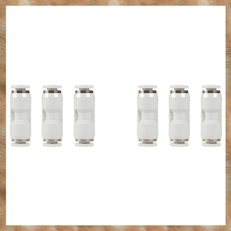 [KYG] 6 ชิ้น PTFE Pneumatic Fitting Tube Connector 1.75 มิลลิเมตร Filament Extruder Quick Connector 