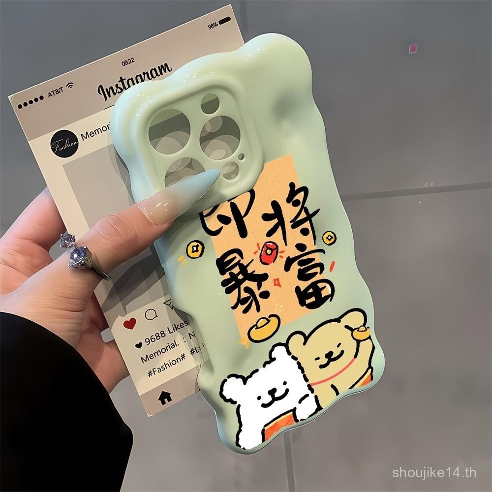 สายหนังลายการ์ตูนสุนัขสําหรับiPhone 12 16 13 15 14 11 16PRO 14PRO 12PROMAX 15PROMAX 16PROMAX 16PLUS 