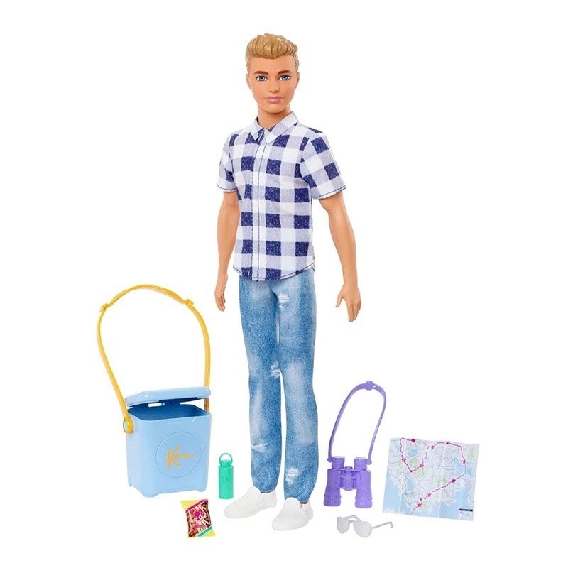 BARBIE Boyfriend Ken Explorer Doll BARBIE Ken ของขวัญวันเกิดวันหยุด