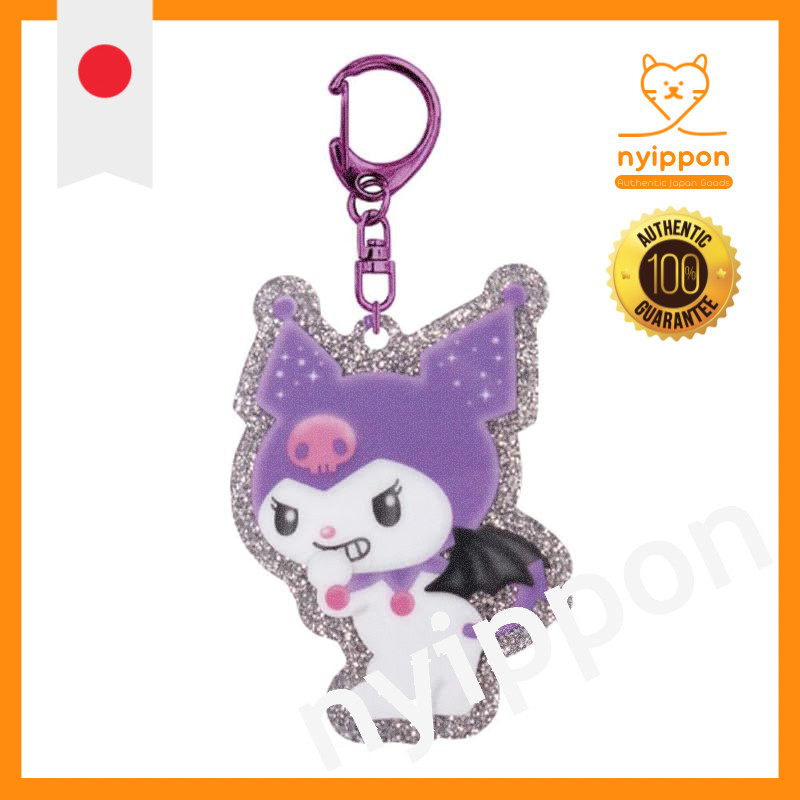 K Company My Melody & Kuromi (Angel Series) Acrylic Key Holder Kuromi Purple MK-AK-KUP H6.5×W3.7×D0.