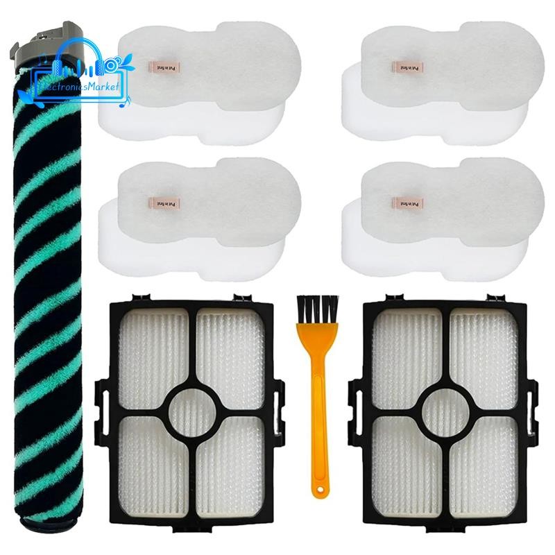 [Promote E]Main Brush HEPA Filter Kit Replacement สําหรับ HZ4002 อะไหล่เครื่องดูดฝุ่นแบบมีสาย Foam &
