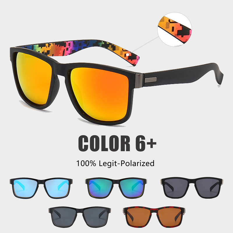 [Cod & Ready Stock] แว่นกันแดดโพลาไรซ์ Personal Classic Shades for Men แว่นกันแดดสี่เหลี่ยมผืนผ้า Men EyeWear ขับรถ SunGlasses ชาย/หญิง