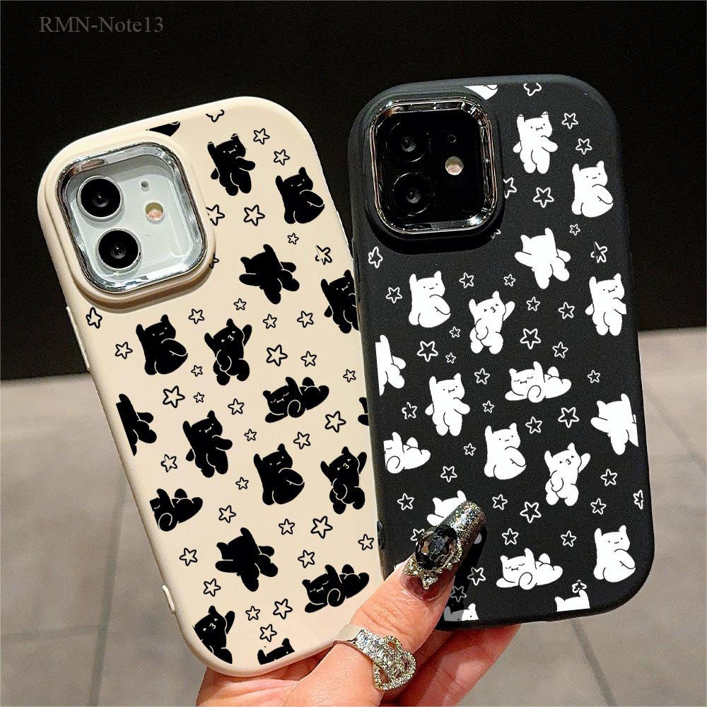 เคส For Xiaomi Redmi Note 14 13 12 11 11S 10 10S 9 9S 8 Pro Plus 4G 5G เคสเรดมี เคสโทรศัพท์ Silicone Case เคสนิ่ม PD