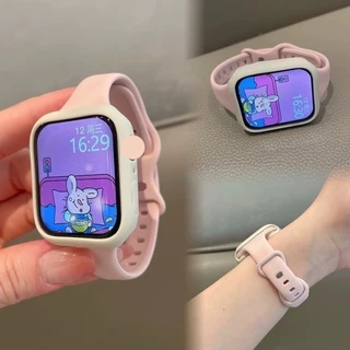สายซิลิโคนบางสําหรับ แอปเปิล ดู วงดนตรี 44 มม. 40 มม. 45 มม. 41 พิเศษ 49 42 38 44 45 สร้อยข้อมือสําหรับ iดู ชุด 7 8 กับ 3 4 5 6