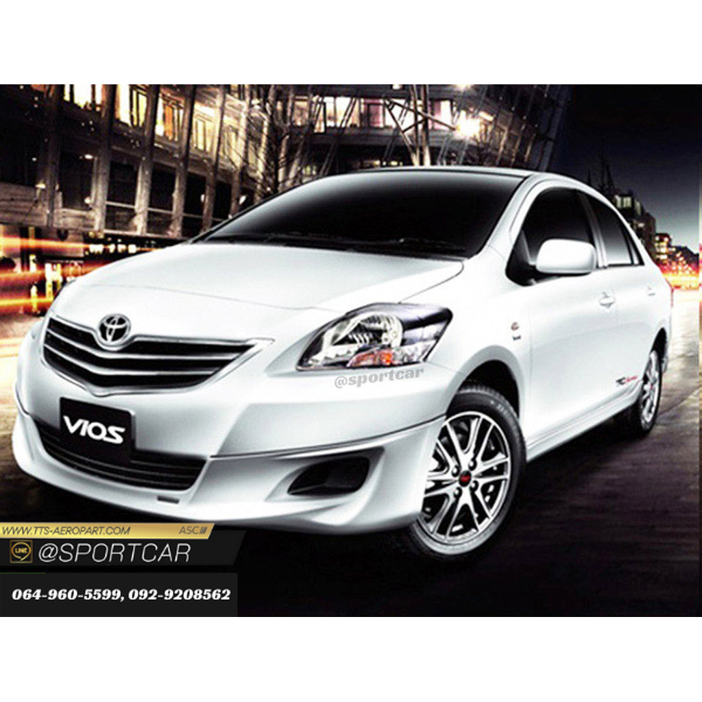 ชุดแต่ง Vios 2012 2010 2008 2007 ทรง TRD Sportivo - สเกิร์ต Vios, สปอยเลอร์ Vios, วีออสแต่ง, วีออสแต