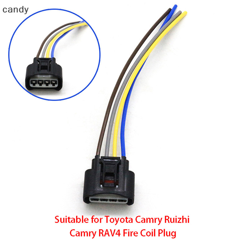 NDY 1 ชิ้นปลั๊กเชื่อมต่อคอยล์จุดระเบิดรถยนต์สําหรับ Camry Corolla Ritz Camry RAV4 N