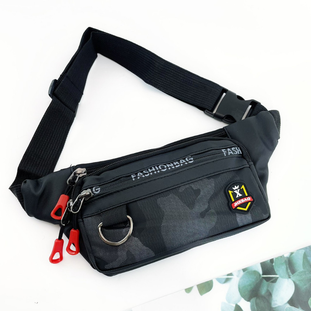 กระเป๋าคาดอกคาดเอว 6026# ลายพราง Fashion Bag สไตล์เท่ๆ ราคา ถูกที่สุด ดีลบีเคเค แกลเลอรีภาพที่ 8