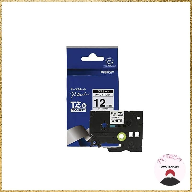 【Brother Genuine】P-touch Laminated Tape TZe-231 12mm Width (Black on White)
【Brother Genuine】P-touch