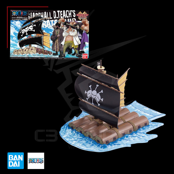 [BANDAI] ONEPIECE GRANDSHIP COLLECTION 11 Marshall D.Teachs Ship ASSEMBLY TOYS