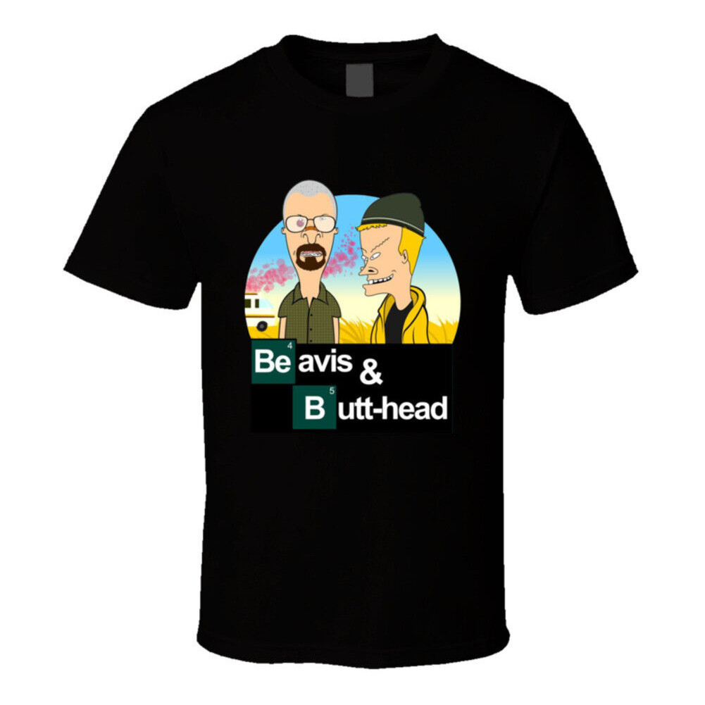 เสื้อยืด Beavis And Butthead Breaking Bad Mashup