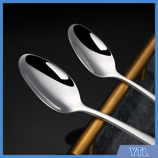 YTL ช้อน&ส้อม-เกาหลี-แสตนเลส/1คู่-ยาว 21 ช้อนสแตนเลสหนา ซมเน…