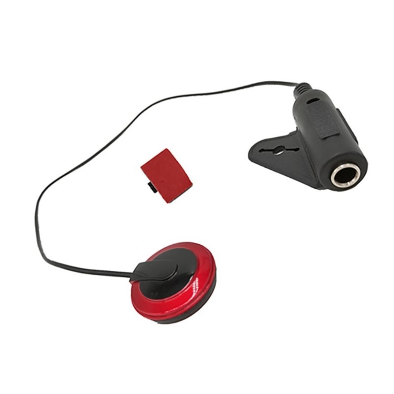 QUU Guitar Pickups Piezo Contact Microphone Pickup Transducer Guitar Cable Sticker