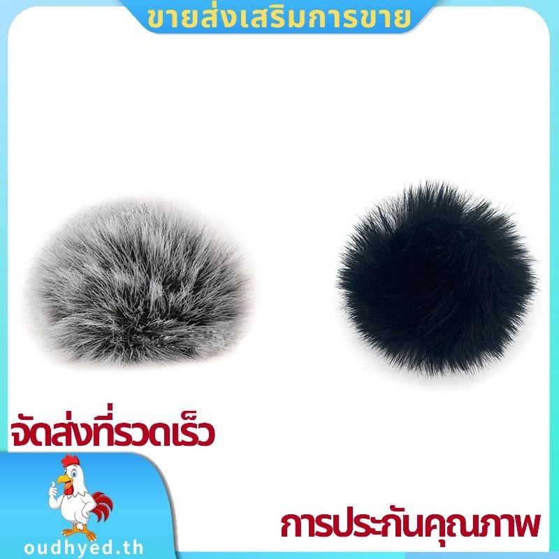1 ชิ้นไมโครโฟนกระจกกลางแจ้งกระจก Muff Wind Shield สําหรับ DJI MIC เครื่องส่งสัญญาณระบบไร้สาย