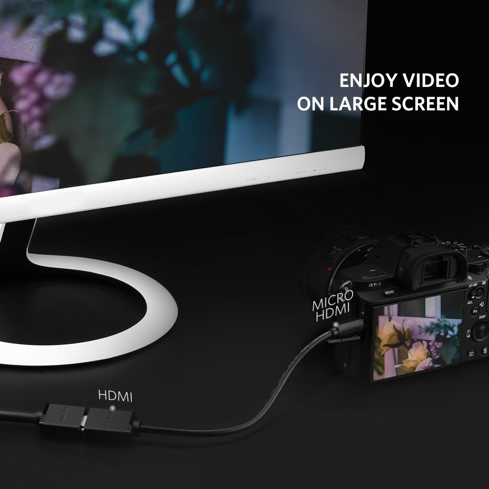 UGREEN รุ่น 20134 Micro HDMI to HDMI Female Adapter รองรับ 4K 30Hz ตัวแปลงสัญญาณ HDMI - รูปที่ 4