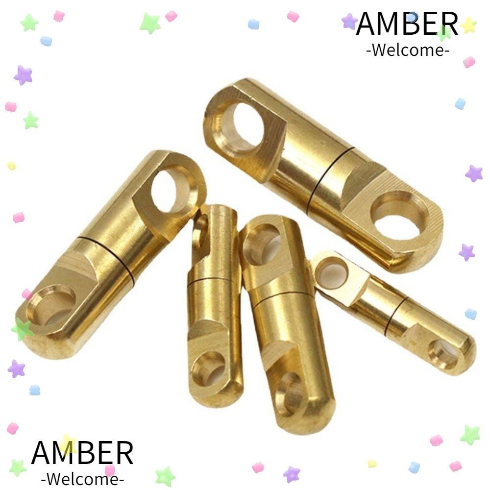 AMBER ลูกหมุนตกปลา ทองแดง 6 มม. 7 มม. 8 มม. 9 มม. 10 ชิ้น ต่อชุด