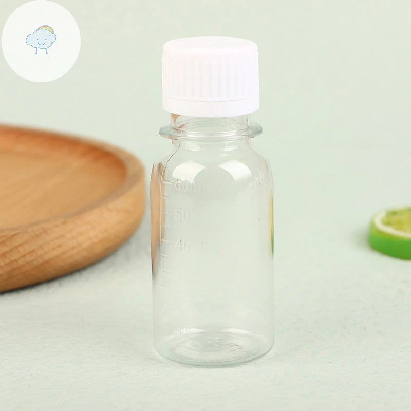 TWOE ขวดพลาสติก 60ML สำหรับใส่เครื่องดื่ม 5 ชิ้น thumbnail 4