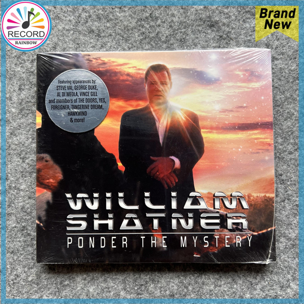 William Shatner Ponder The Mystery Original CD Album [Sealed] Brand New IP0584