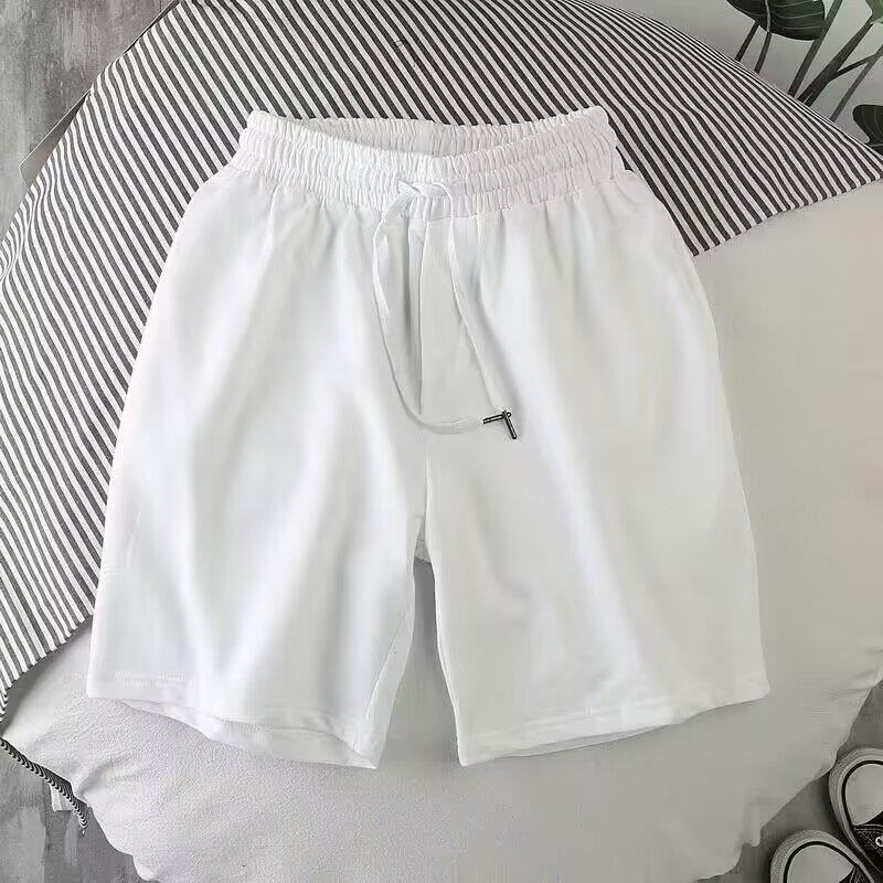 ฤดูร้อนใหม่ผู้ชายสีทึบกางเกงขาสั้นกีฬาเย็นและระบายอากาศ