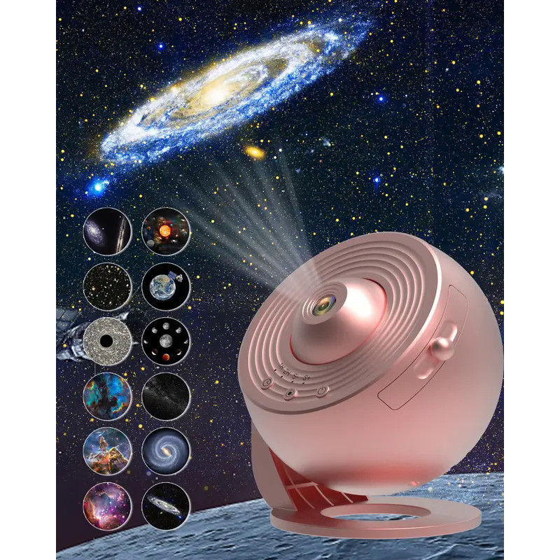 Night Light 13 in 1 Planetarium Galaxy Projector Star Projector  360° Rotating Nebula for Bedroom De