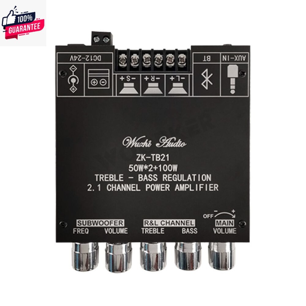 ZK MT21 ZK-TB21 ZK-AS21 ZK-HT21 ZK-502MT ZK-502L genuine DC12-24V/5A แอมป์จิ๋วลูทูธ เครื่องขยายเสียง
