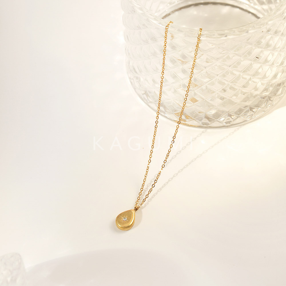 HAPPY Everlast - สร้อยคอ Ophelia Vintage | สร้อยคอผู้หญิงไทเทเนียมเรียบง่าย