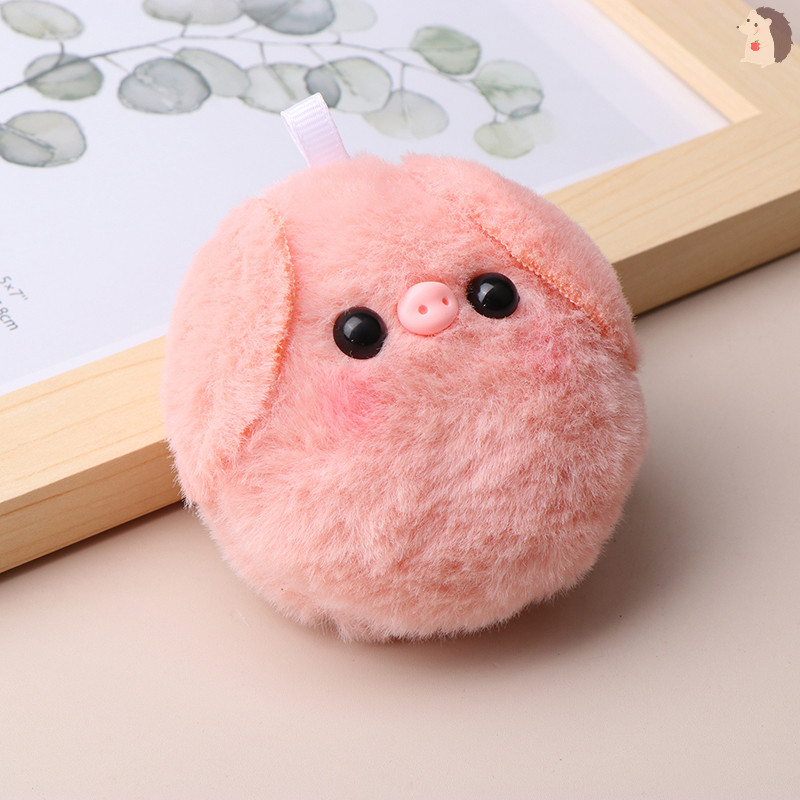 [IN] น่ารักตุ๊กตา Piggy พวงกุญแจ Little Fresh ตลกกระเป๋าจี้ของเล่นเด็กของขวัญวันเกิดหมูขนาดเล็ก Key แหวน TH - รูปที่ 4