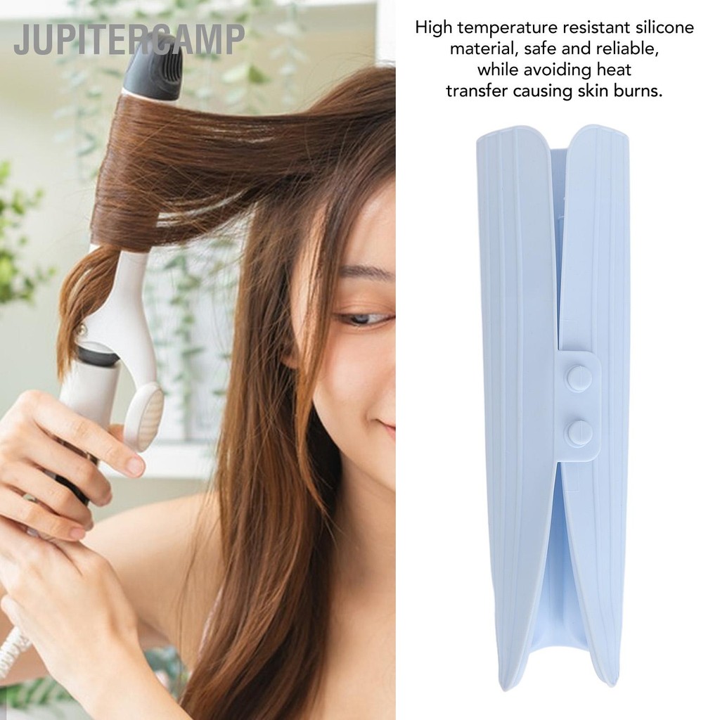 JUPITERCAMP แผ่นทนความร้อนสำหรับ Curling Iron ซิลิโคนทนทานเหล็กแบนขนาดใหญ่ MAT สำหรับผม Straightener ผมจัดแต่งทรงผมเครื่องมือ
