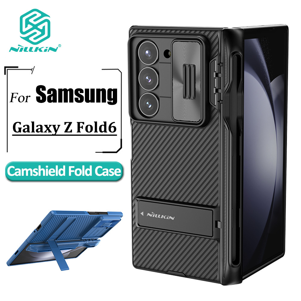 Nillkin Fold Case Samsung Galaxy Z Fold6 Case Camera Slider Pen holder version luxury Back Cover