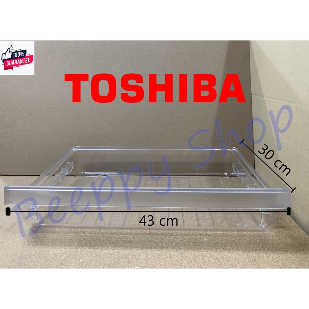 ถาดใต้ช่องฟรีส Toshiba รุ่น GR-B148/B188/B149/B189/C148/C149/C189/D148/D149/D189 ถาดแช่เนื้อ Meat Tr