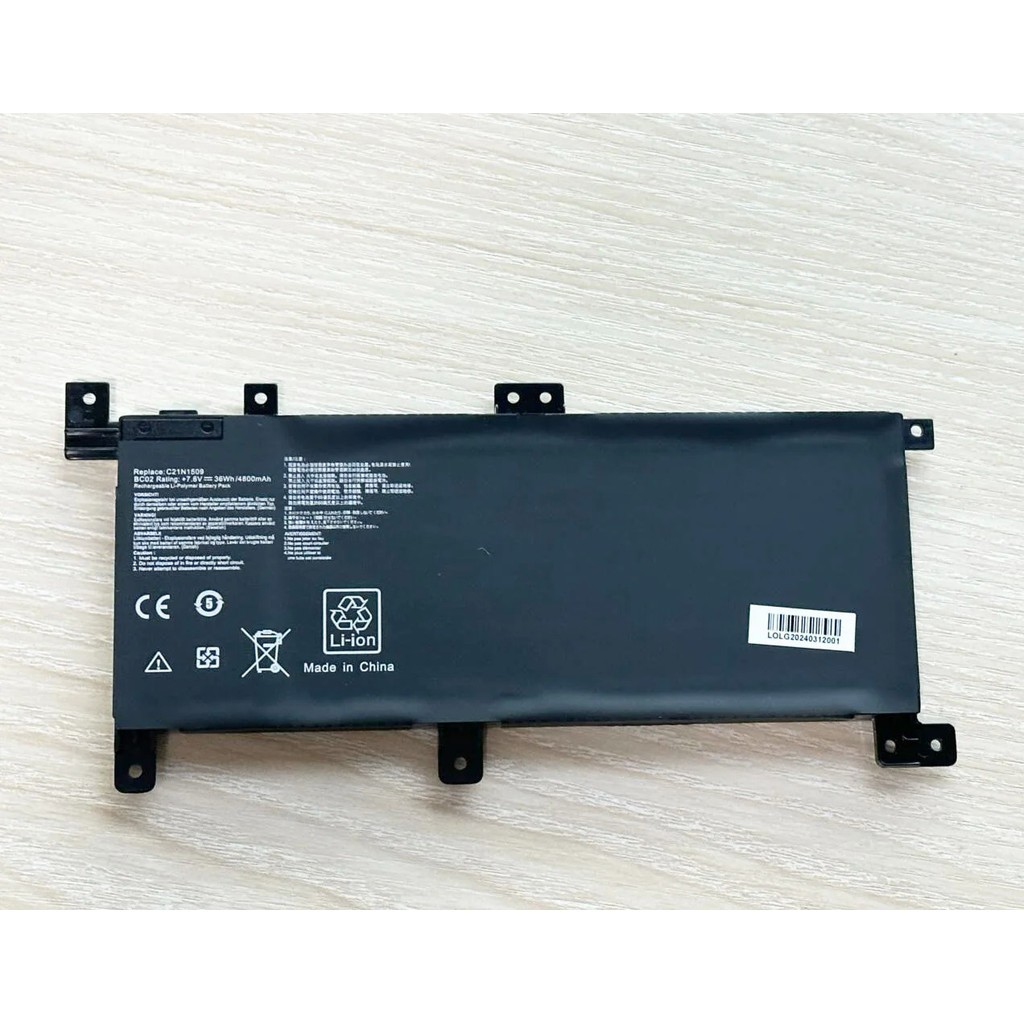 C21N1509 Battery For ASUS Notebook FL5900U A556U X556UV K556U X556U F556U X556UV R558U Laptop