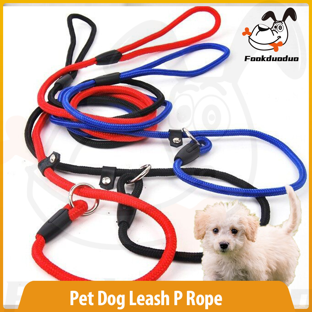Fookduuo Pet Dog Leash P Rope Pet Professional Competition Leash Supplies ไนลอนคุณภาพสูง 0.6 ซม.