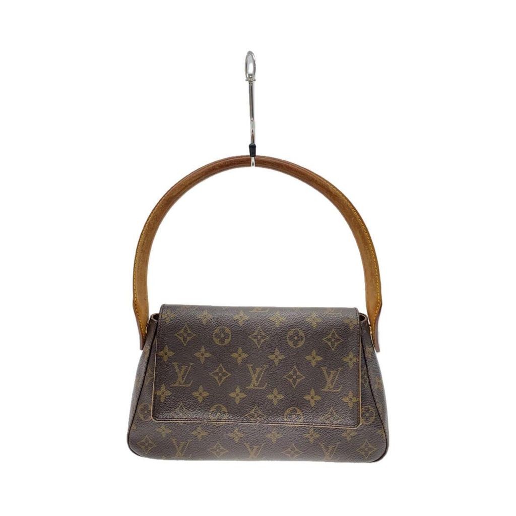 LOUIS VUITTON Handbag Monogram Looping Canvas Brown PVC Direct from Japan Secondhand 2334112611747