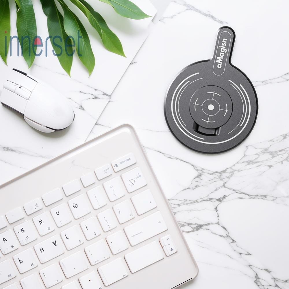 โทรศัพท์มือถือ Magnetic Mount อะแดปเตอร์อลูมิเนียมสําหรับ Insta360 Flow/Flow Pro [innerset.th]
