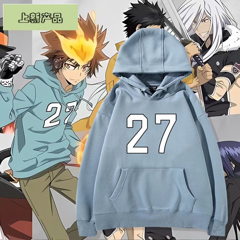 Tutan อะนิเมะ Merchandise สไตล์เดียวกัน cos เสื้อกันหนาวผู้ชายผู้หญิงฤดูใบไม้ร่วงฤดูหนาวเสื้อผ้า HITMAN REBORN! ชุดคอสเพลย์ Sawada Tsunayoshi