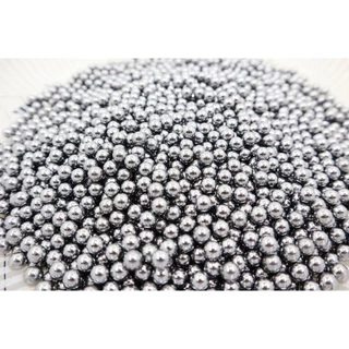 จัดส่งจากกรุงเทพ ลูก8มิล ลูกเหล็กร่อนเงา ขนาด 8mm ถุง 1 กิโลกรัม ( ประมาณ 470-490 เม็ดบวกลบ )