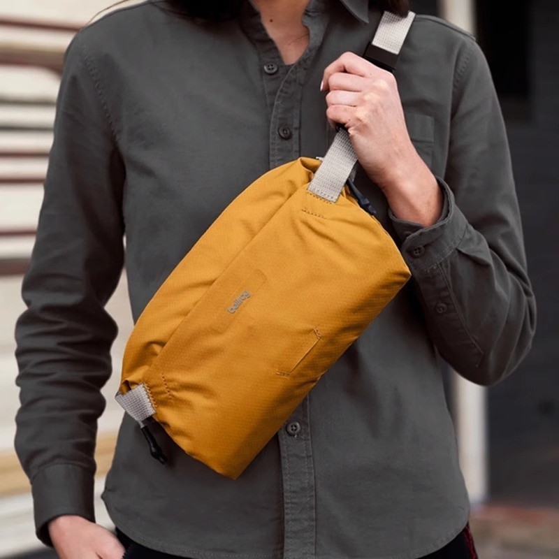 Bellroy Australia Lite Sling 7L Light Walking Chest Bag กระเป๋าสะพาย Commuter กระเป๋าคาดเอวสําหรับบุรุษและสตรี