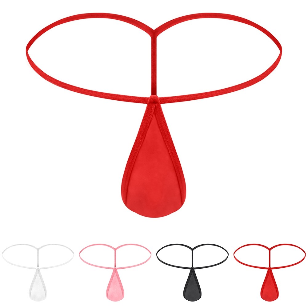 [LUSH] Men Enhance Pouch Thong Bikini G-String Posing ชุดชั้นใน Low Rise T-back