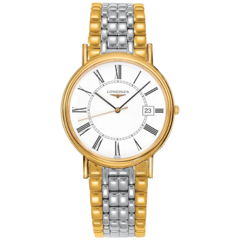 Longines Longines Longines Watch Male Magnificent Series Quartz Movement นาฬิกากันน้ํา L4.790.2.11.7