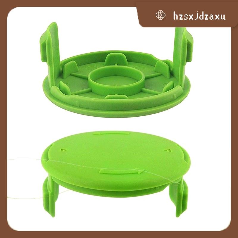 hzsxjdzaxu2Pack Replacement Spools Cap Covers Parts 3411546A-6 สําหรับ Greenworks 21332 21342 24 โวล