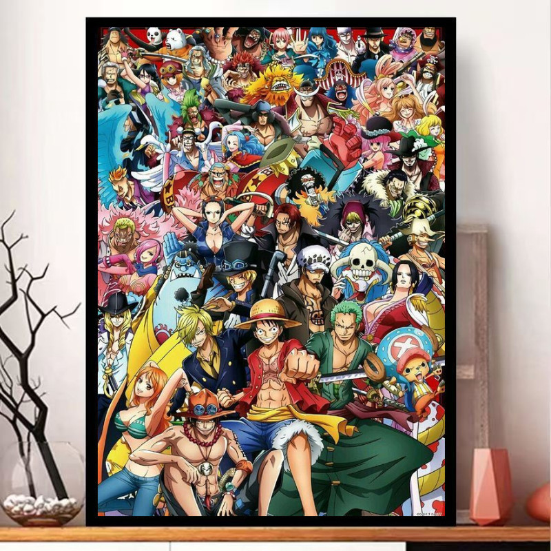 🚀พร้อมส่ง🚀【One Piece】 Jigsaw Puzzle ไม้จิ๊กซอว์ 300-1000 ชิ้นจิ๊กซอว์เด็กจิ๊กซอว์ผู้ใหญ่จิ๊กซอว์พัฒนาสมองจิ๊กซอว์อะนิเมะชายหญิงจิ๊กซอว์ของขวัญวันเกิดจิ๊กซอว์